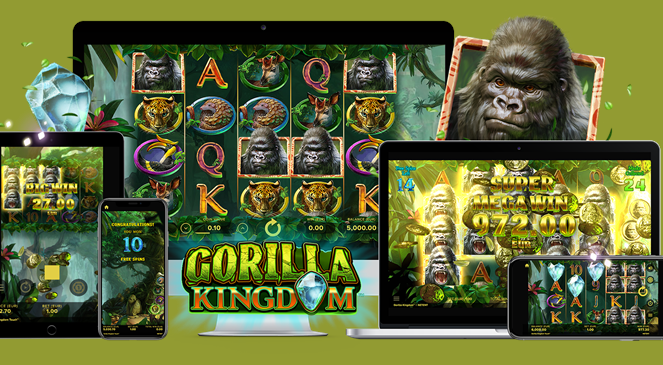 NetEnt запускает игровой автомат Gorilla Kingdom